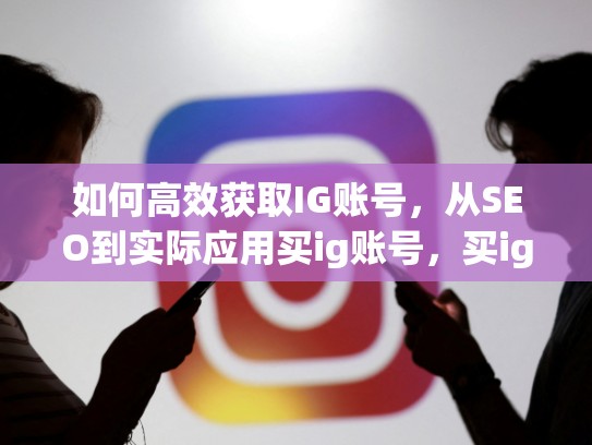如何高效获取IG账号，从SEO到实际应用买ig账号，买ig账号台湾