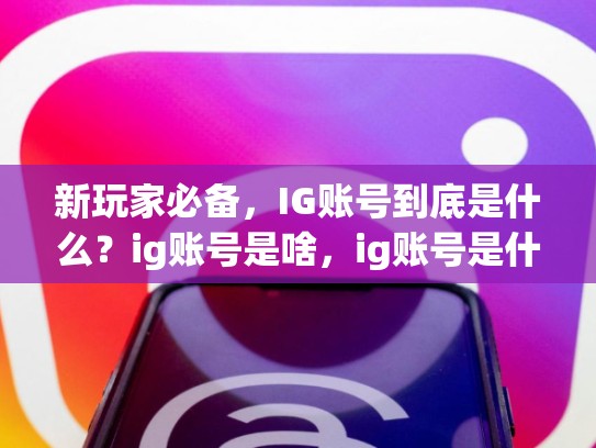 新玩家必备，IG账号到底是什么？ig账号是啥，ig账号是什么