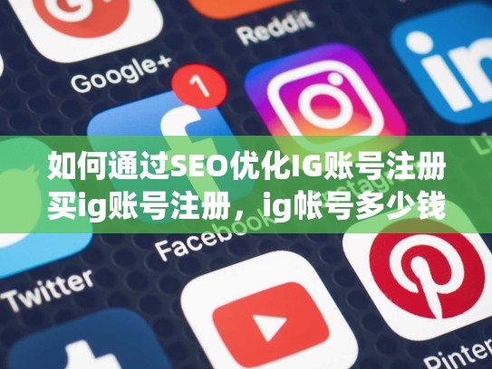 如何通过SEO优化IG账号注册买ig账号注册，ig帐号多少钱