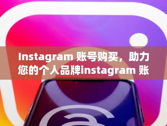 Instagram 账号购买，助力您的个人品牌instagram 账号购买