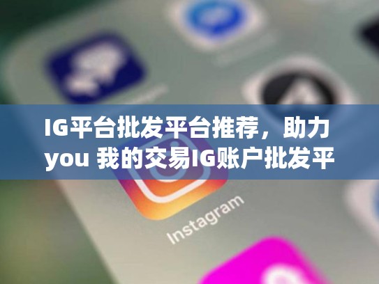 IG平台批发平台推荐，助力 you 我的交易IG账户批发平台，ig账户批发平台有哪些