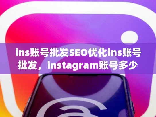 ins账号批发SEO优化ins账号批发，instagram账号多少钱一个