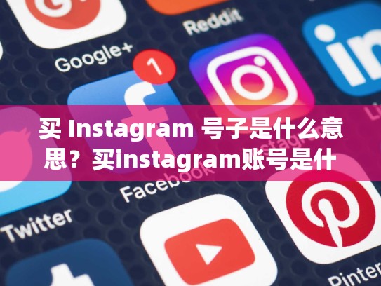 买 Instagram 号子是什么意思？买instagram账号是什么意思