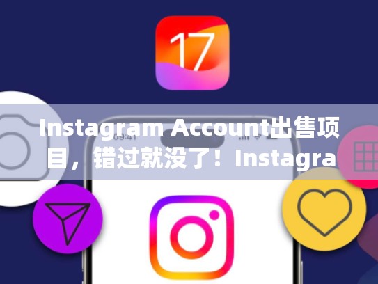 Instagram Account出售项目，错过就没了！Instagram账号出售项目