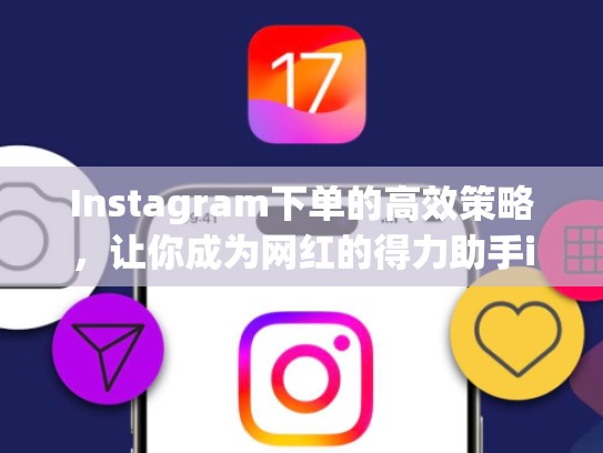 Instagram下单的高效策略，让你成为网红的得力助手instagram怎样下单，instagram怎么买东西