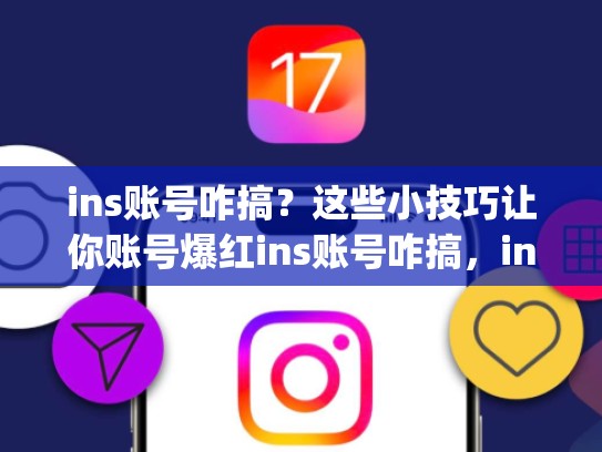 ins账号咋搞？这些小技巧让你账号爆红ins账号咋搞，ins账号zennyrt