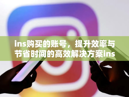 ins购买的账号，提升效率与节省时间的高效解决方案ins购买的账号，ins账号会被回收吗
