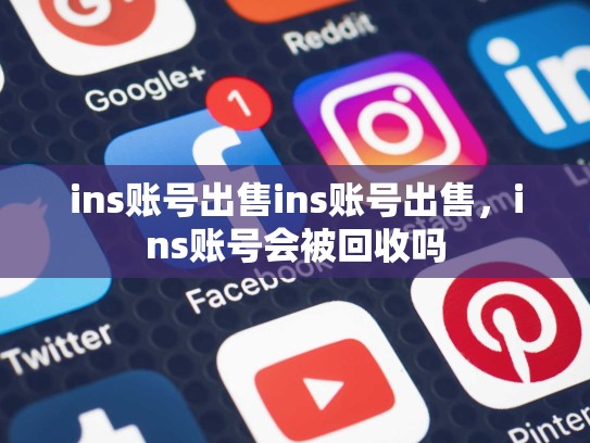 ins账号出售ins账号出售，ins账号会被回收吗
